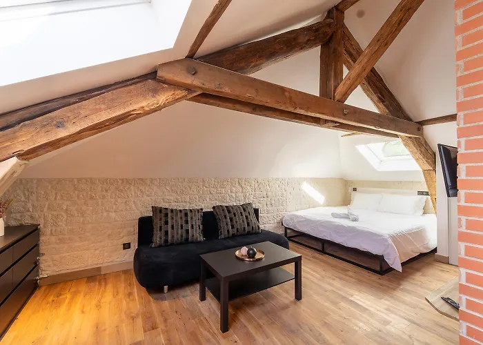 Appartement Evasion Chic, Et Sauna Sous Les Toits *